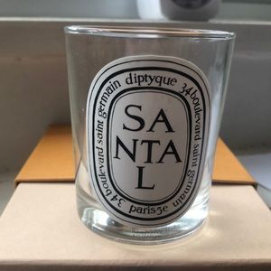 Empty diptyque candle jar